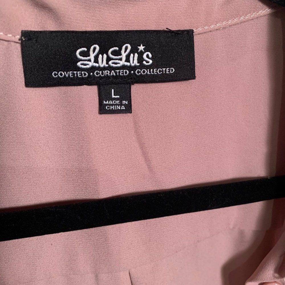Lulu's Mauve Button Down - image 5